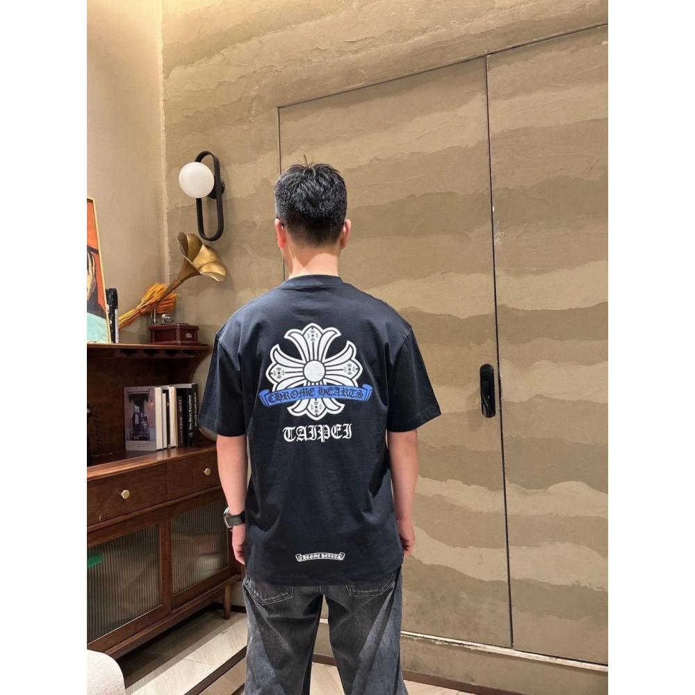 Chrome Hearts Cross Print Pocket Short Sleeve 136