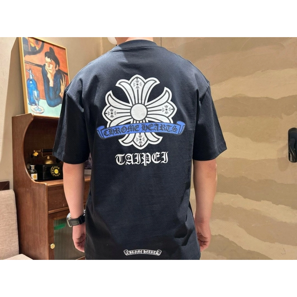 Chrome Hearts Cross Print Pocket Short Sleeve 136