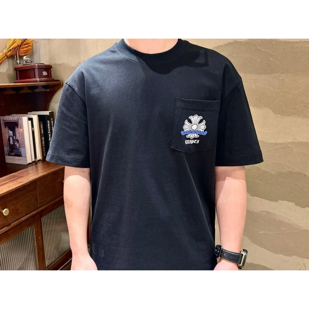 Chrome Hearts Cross Print Pocket Short Sleeve 136
