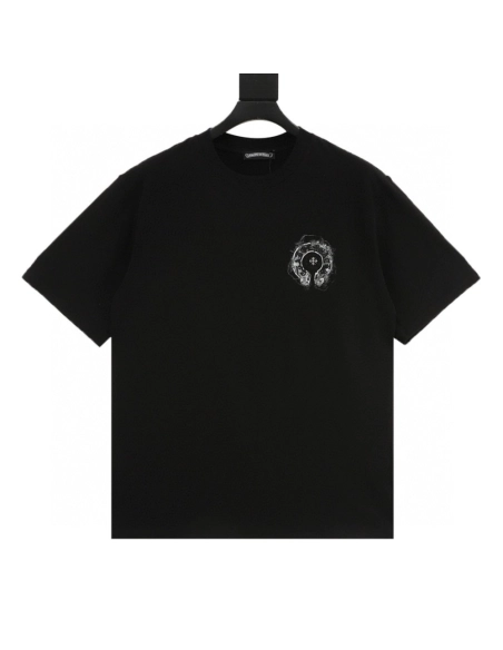 Chrome Hearts Front & Back Horseshoe Short Sleeve 138
