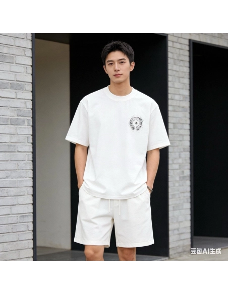 Chrome Hearts Front & Back Horseshoe Short Sleeve 139