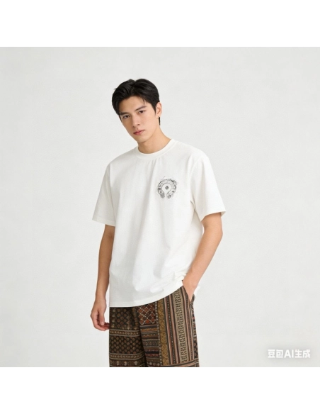 Chrome Hearts Front & Back Horseshoe Short Sleeve 139