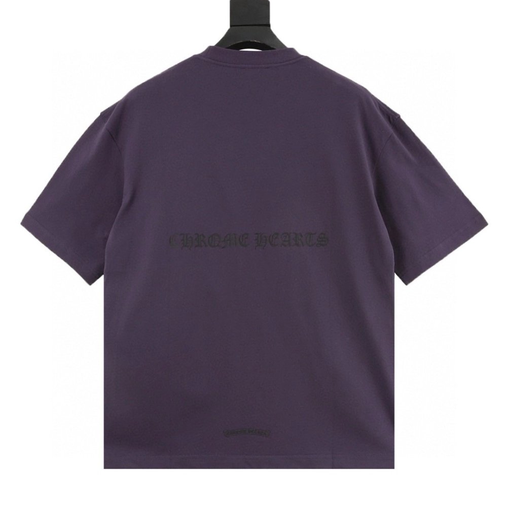Chrome Hearts Sanskrit Horseshoe Print Short Sleeve 140
