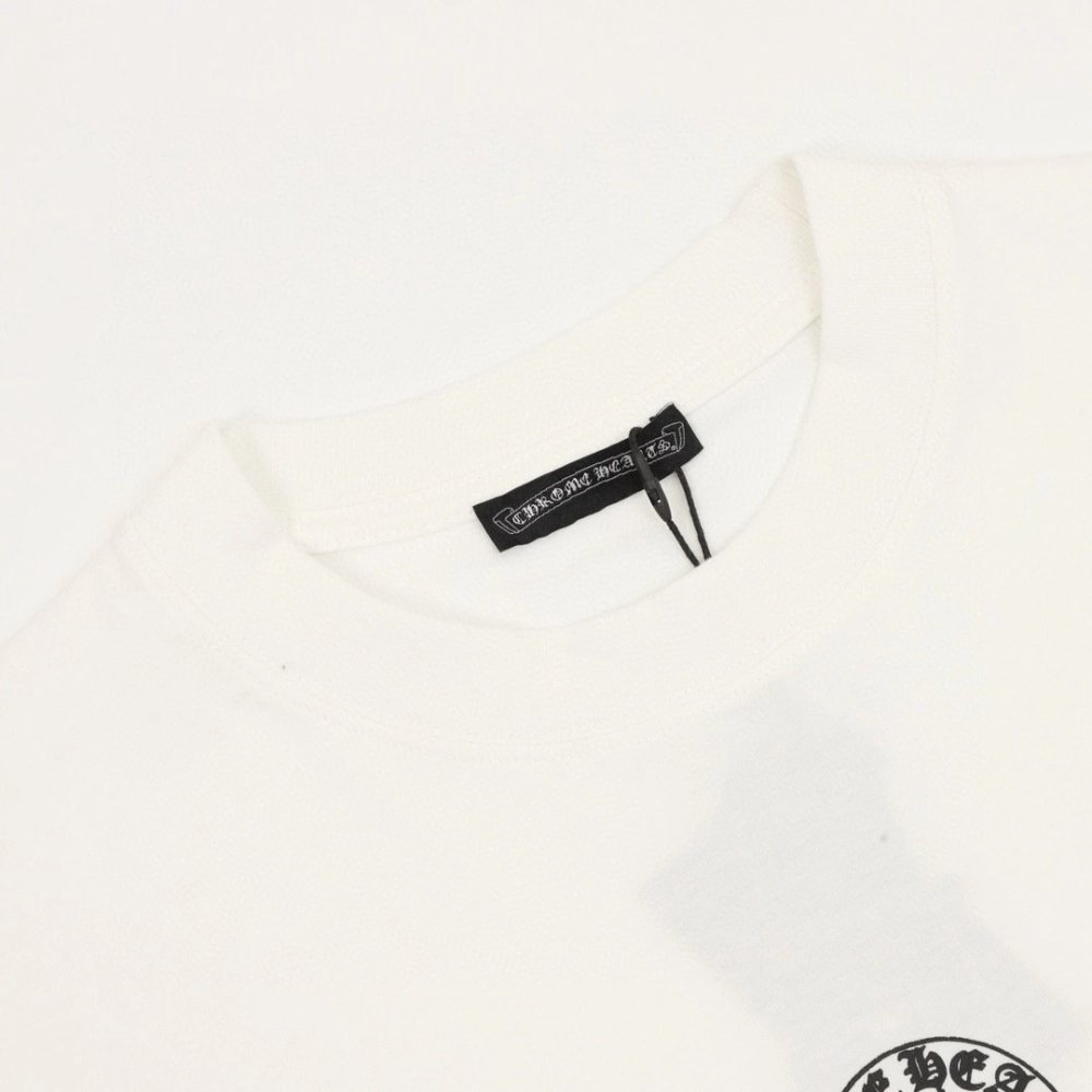 Chrome Hearts Sanskrit Horseshoe Print Short Sleeve 141