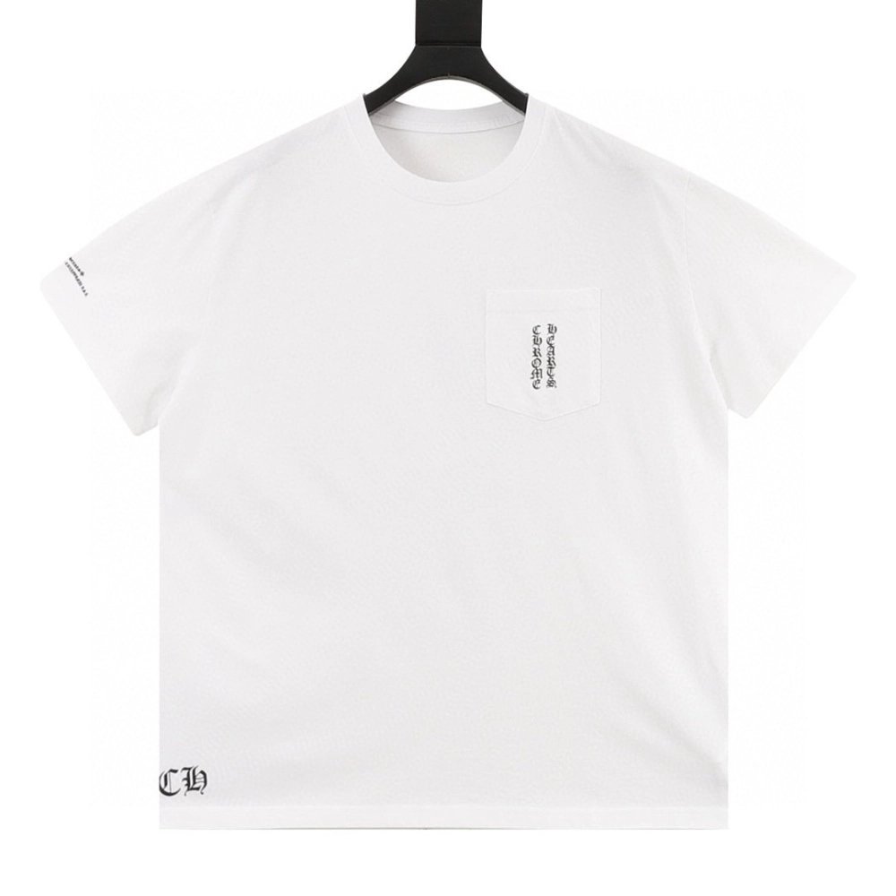 Chrome Hearts Sanskrit Large Cross Flower Print Short Sleeve 147