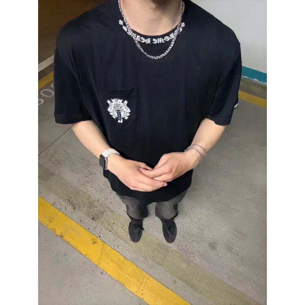 Chrome Hearts Vine Dagger Print Short Sleeve 148
