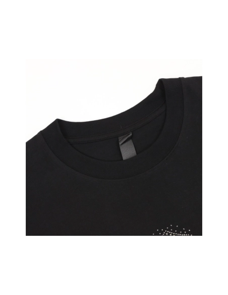 Chrome Hearts Rhinestone Cross Short Sleeve 154