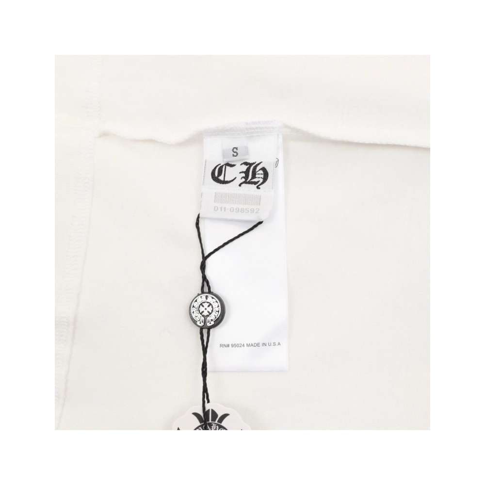 Chrome Hearts Rhinestone Cross Short Sleeve 155