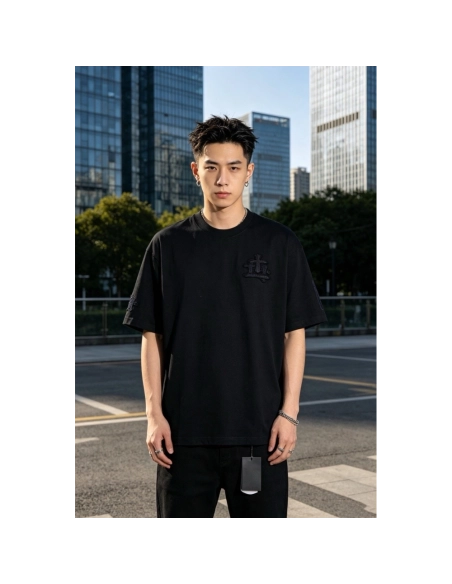 Chrome Hearts Multi-Cross Patch Short Sleeve 156