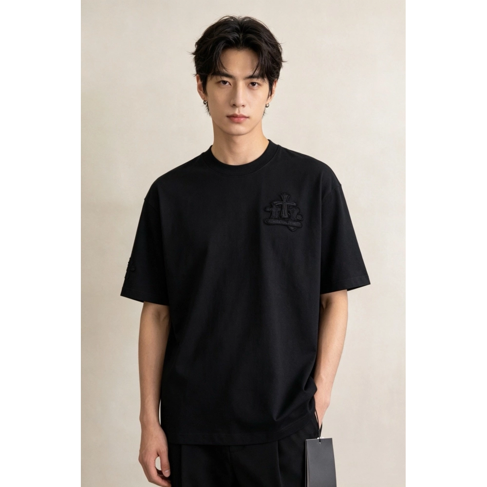 Chrome Hearts Multi-Cross Patch Short Sleeve 156