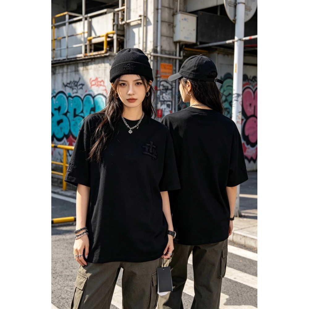 Chrome Hearts Multi-Cross Patch Short Sleeve 156