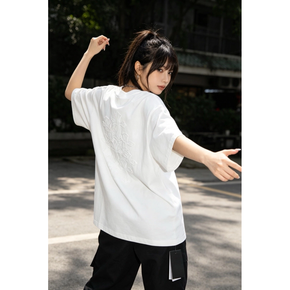 Chrome Hearts Multi-Cross Patch Short Sleeve 157
