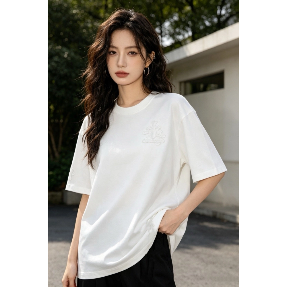 Chrome Hearts Multi-Cross Patch Short Sleeve 157