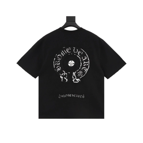 Chrome Hearts Patch Horseshoe Cross Short Sleeve 158