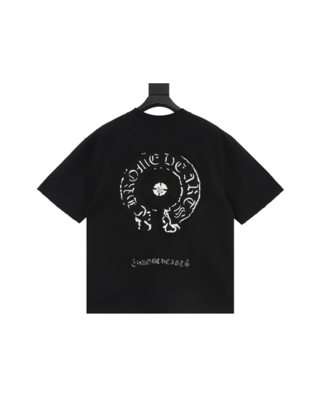 Chrome Hearts Patch Horseshoe Cross Short Sleeve 158