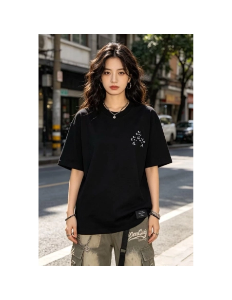 Chrome Hearts Patch Horseshoe Cross Short Sleeve 158