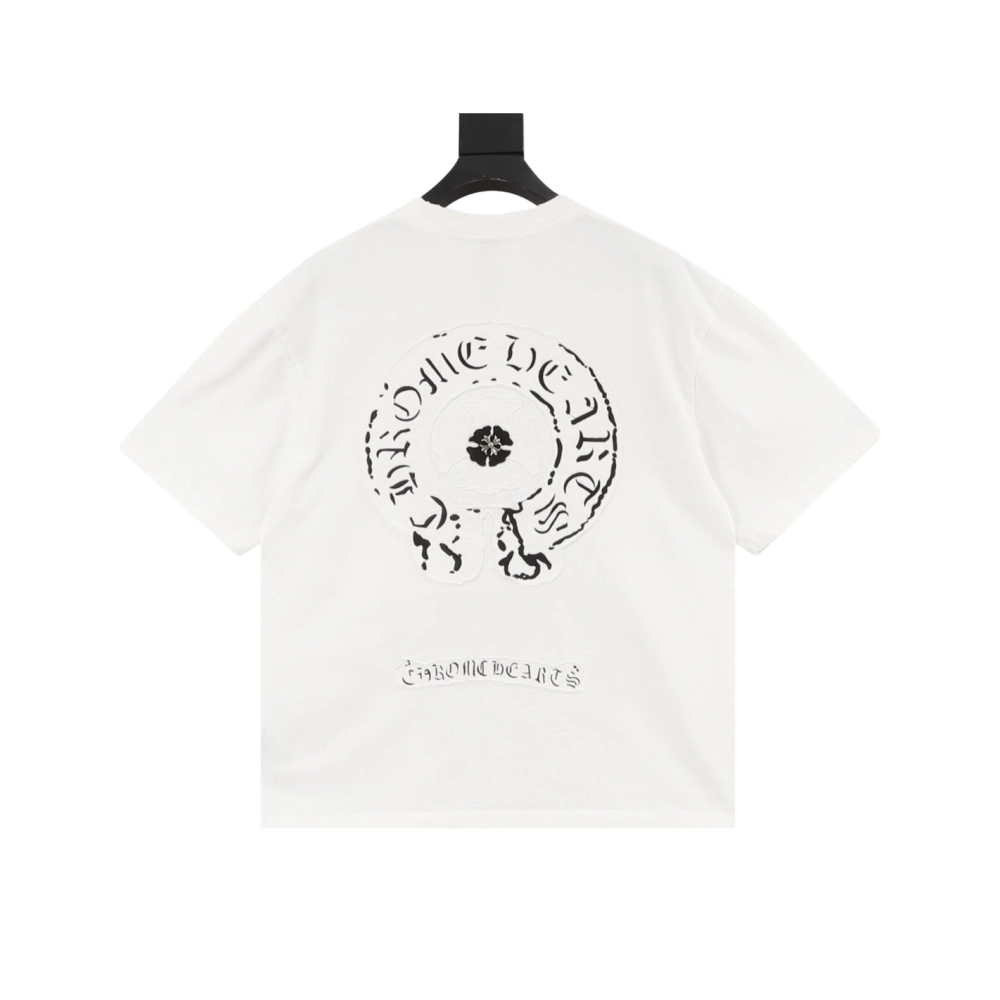 Chrome Hearts Patch Horseshoe Cross Short Sleeve 159