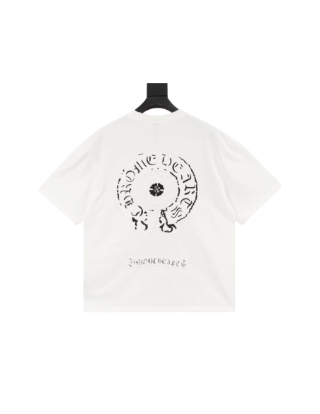 Chrome Hearts Patch Horseshoe Cross Short Sleeve 159
