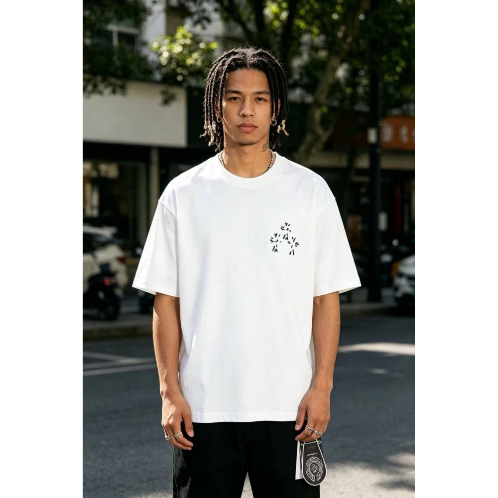 Chrome Hearts Patch Horseshoe Cross Short Sleeve 159