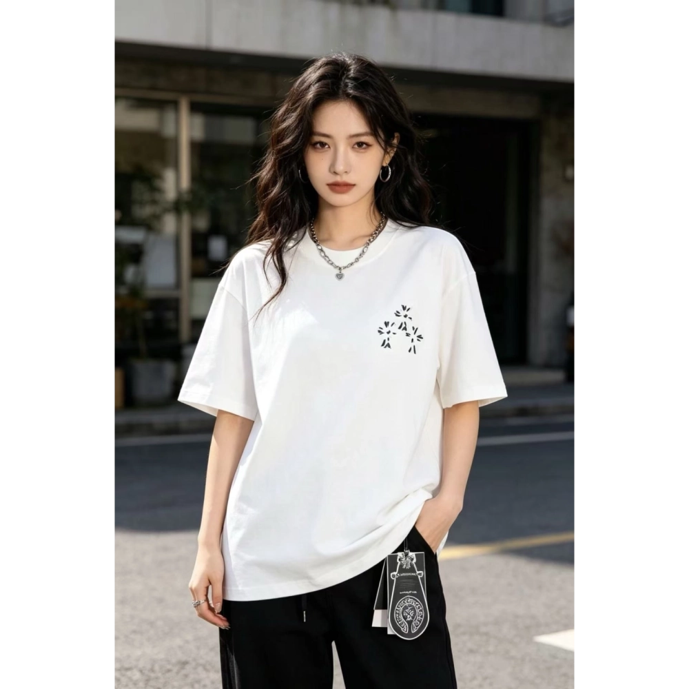 Chrome Hearts Patch Horseshoe Cross Short Sleeve 159