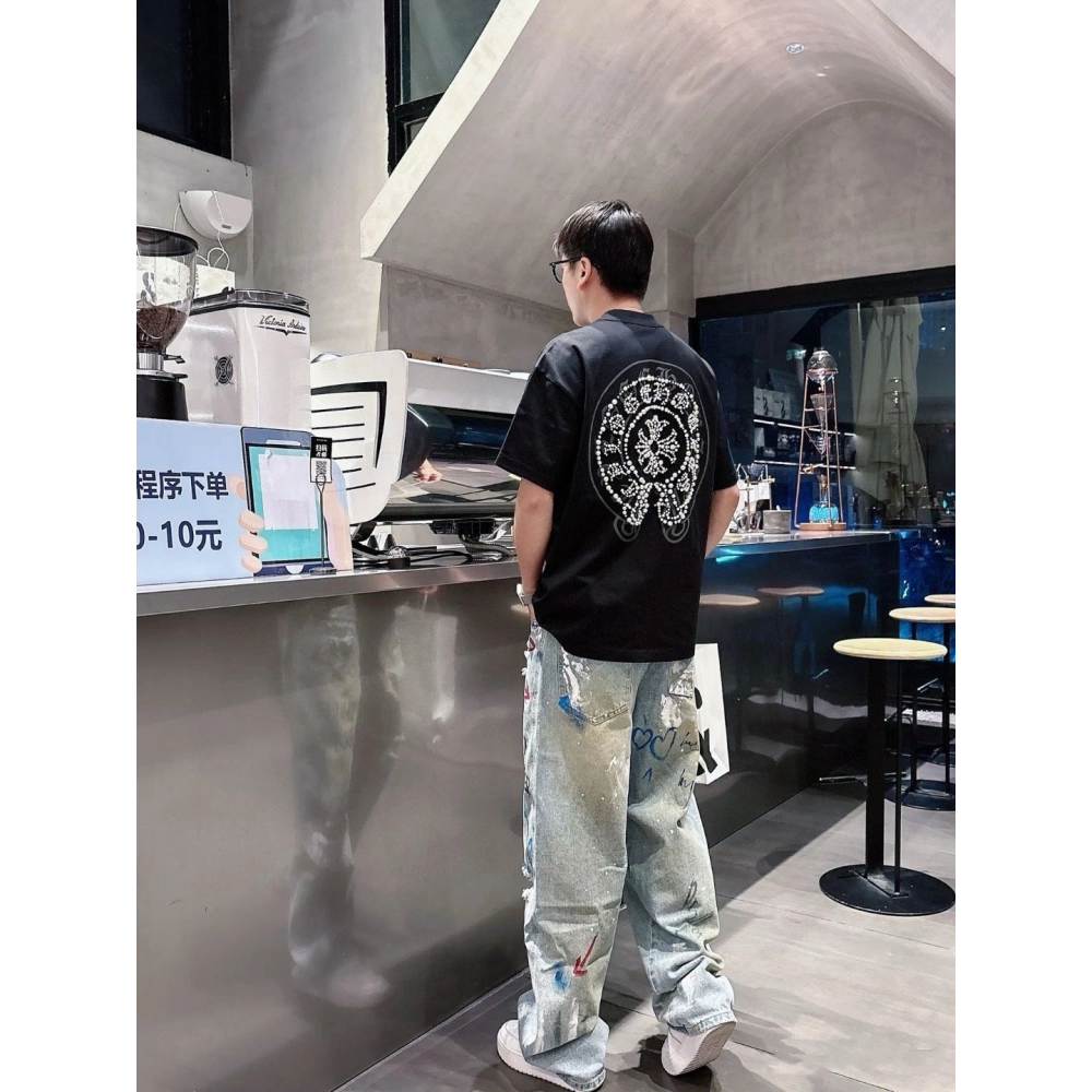 Chrome Hearts Pearl Horseshoe Short Sleeve 160