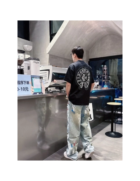 Chrome Hearts Pearl Horseshoe Short Sleeve 160