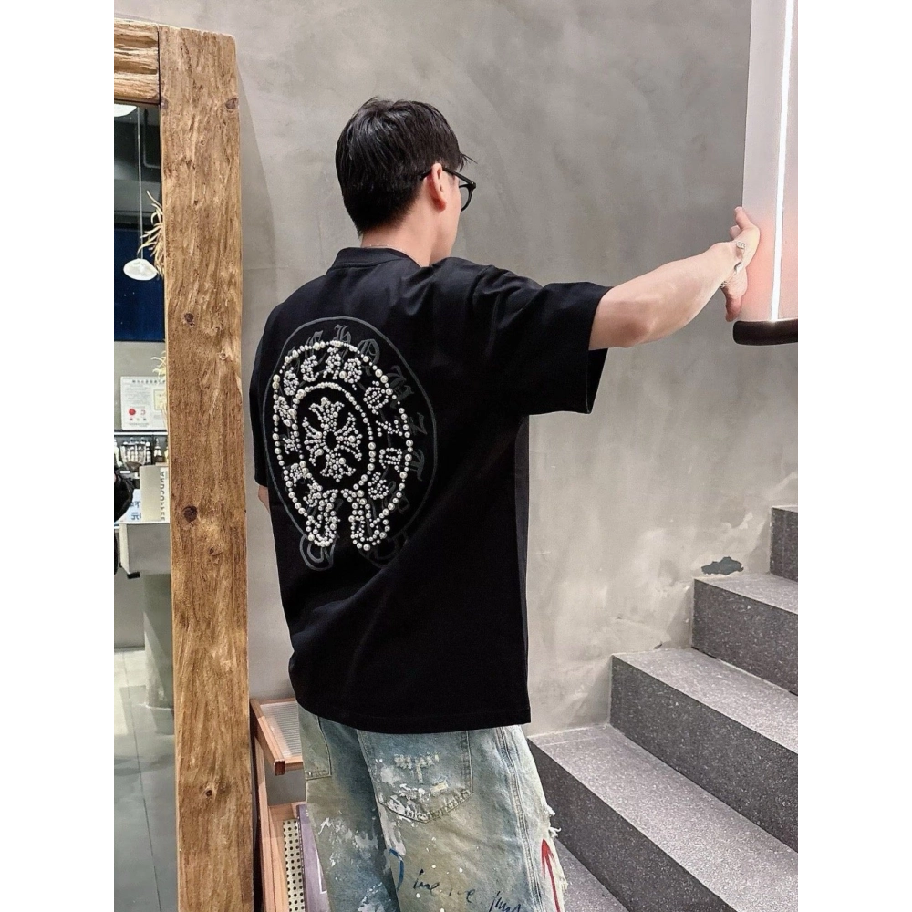 Chrome Hearts Pearl Horseshoe Short Sleeve 160