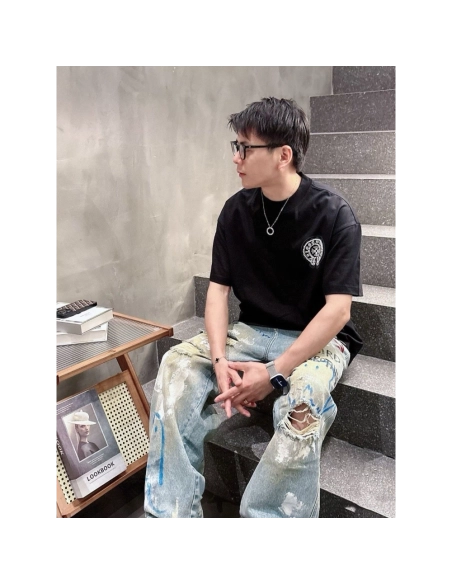 Chrome Hearts Pearl Horseshoe Short Sleeve 160
