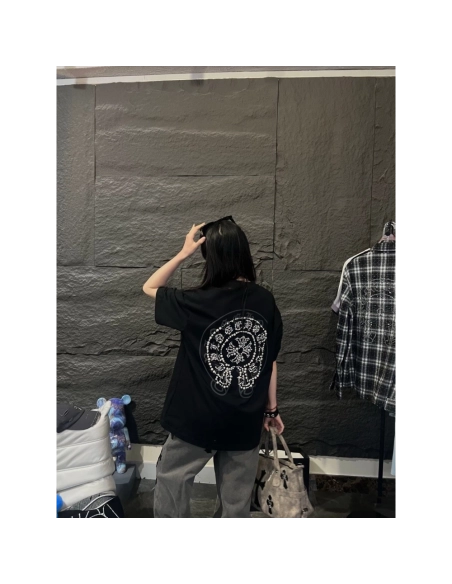Chrome Hearts Pearl Horseshoe Short Sleeve 160