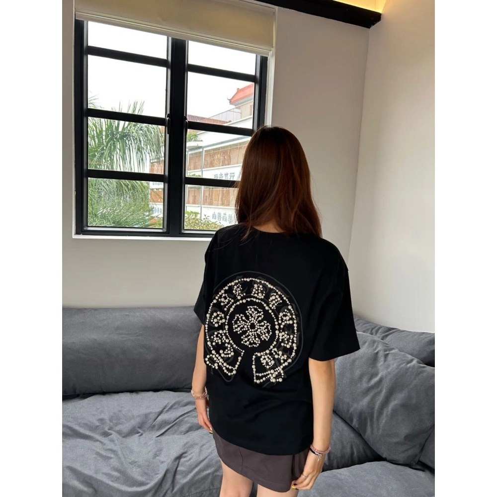 Chrome Hearts Pearl Horseshoe Short Sleeve 160