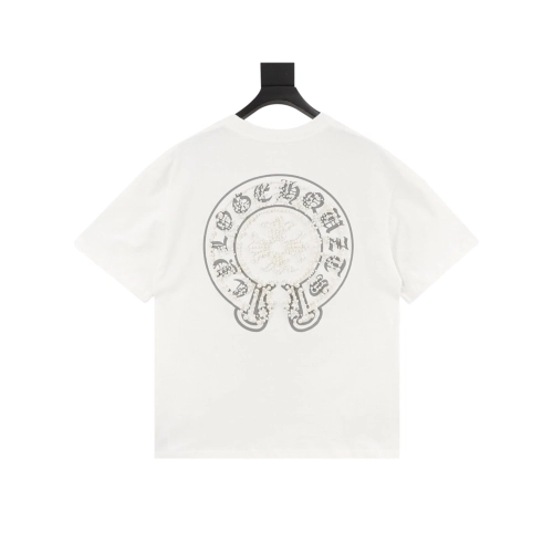 Chrome Hearts Pearl Horseshoe Short Sleeve 161