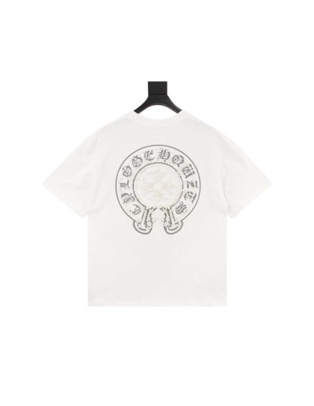 Chrome Hearts Pearl Horseshoe Short Sleeve 161