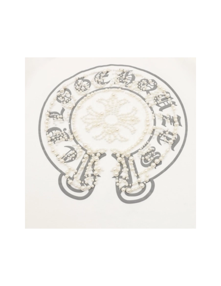 Chrome Hearts Pearl Horseshoe Short Sleeve 161