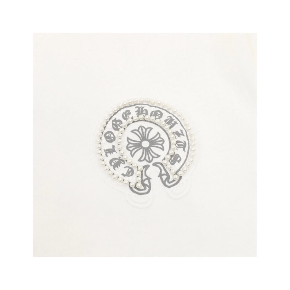 Chrome Hearts Pearl Horseshoe Short Sleeve 161