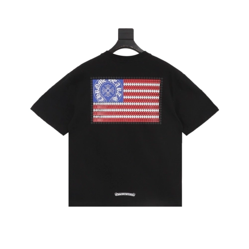 Chrome Hearts American Flag Short Sleeve 162