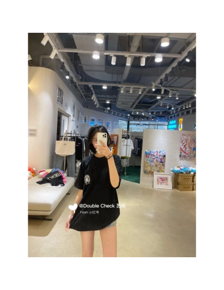 Chrome Hearts American Flag Short Sleeve 162