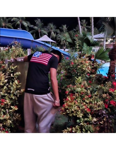 Chrome Hearts American Flag Short Sleeve 162