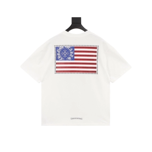 Chrome Hearts American Flag Short Sleeve 163