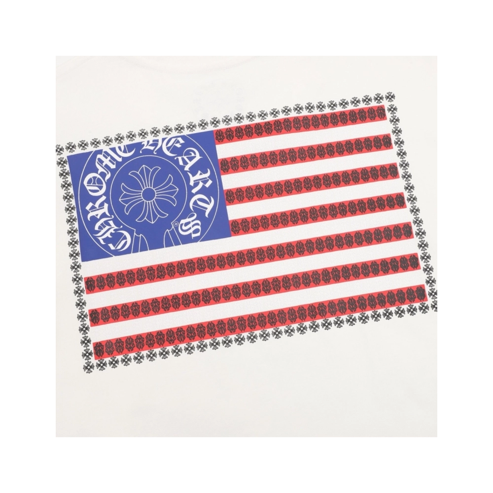 Chrome Hearts American Flag Short Sleeve 163