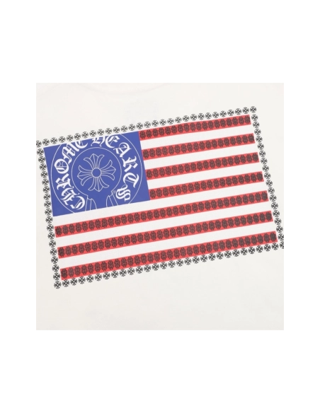 Chrome Hearts American Flag Short Sleeve 163