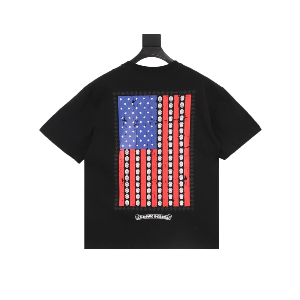 Chrome Hearts American Flag Short Sleeve 164
