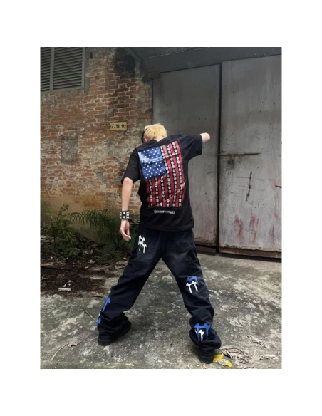 Chrome Hearts American Flag Short Sleeve 164
