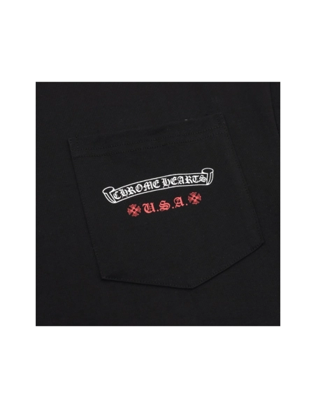 Chrome Hearts American Flag Short Sleeve 164