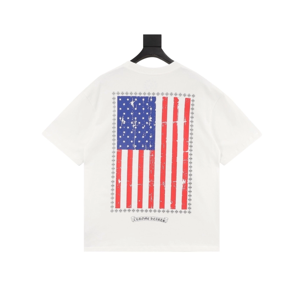Chrome Hearts American Flag Short Sleeve 165