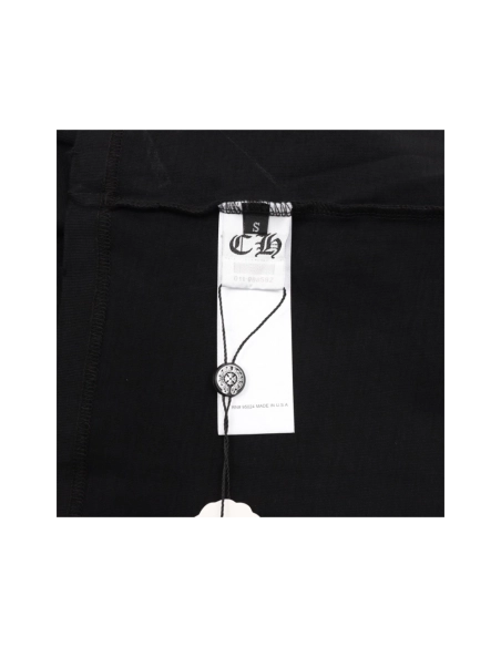 Chrome Hearts Colorful Horseshoe Patch Embroidery Short Sleeve 166