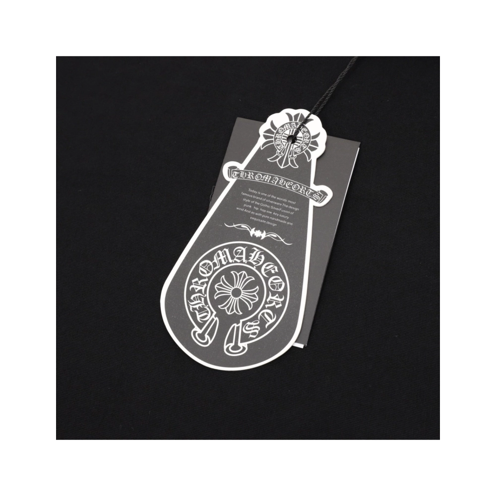 Chrome Hearts Colorful Horseshoe Patch Embroidery Short Sleeve 166