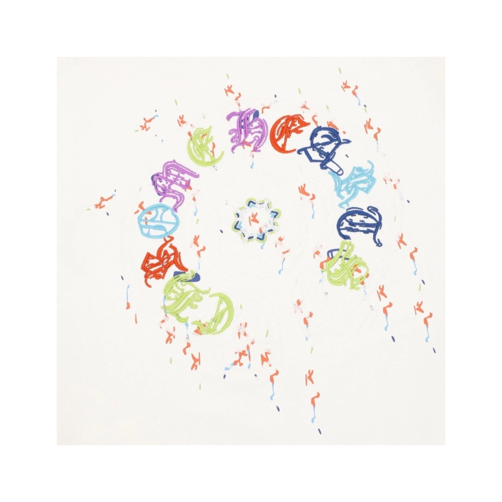 Chrome Hearts Colorful Horseshoe Patch Embroidery Short Sleeve 167