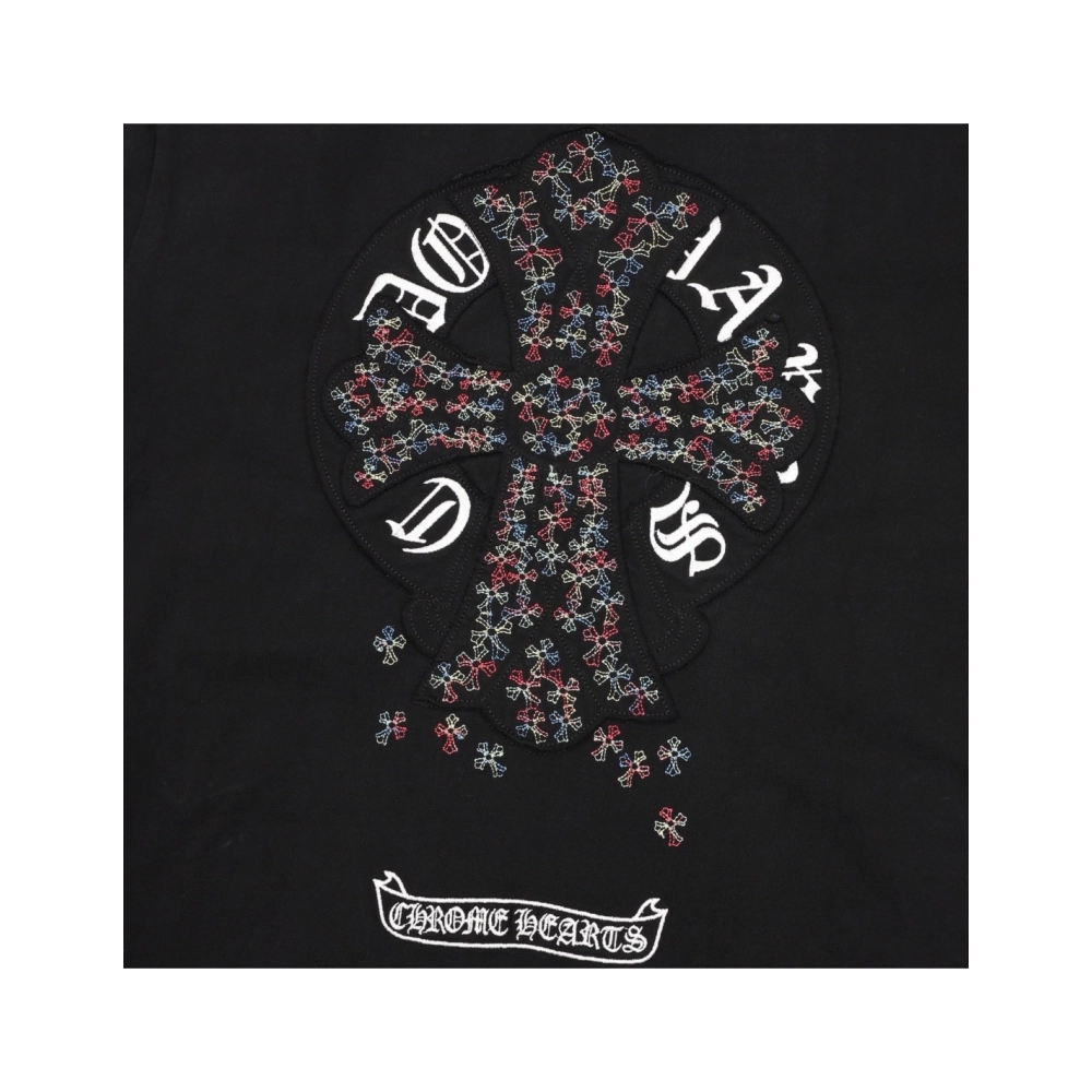 Chrome Hearts Colorful Cross Patch Embroidery Short Sleeve 168