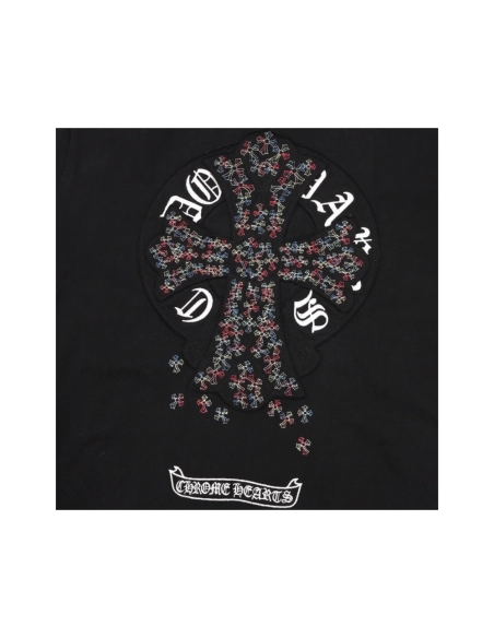 Chrome Hearts Colorful Cross Patch Embroidery Short Sleeve 168