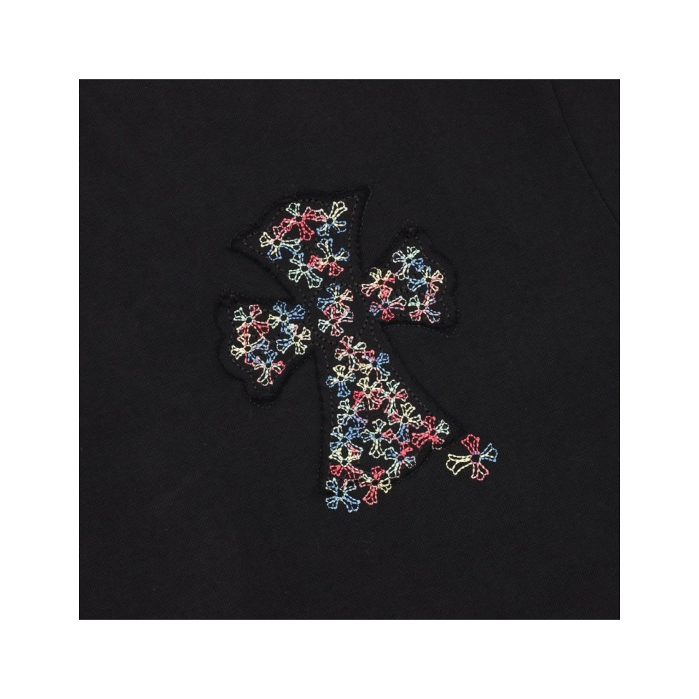 Chrome Hearts Colorful Cross Patch Embroidery Short Sleeve 168